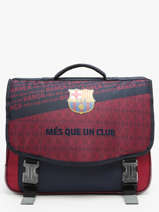 Boekentas 2 Compartimenten Fc barcelone Rood barca 223F203S